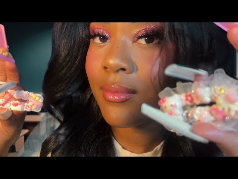 POV: The Girl With No Boundaries Clips Your Hair Back in Class (Soft ASMR Triggers)