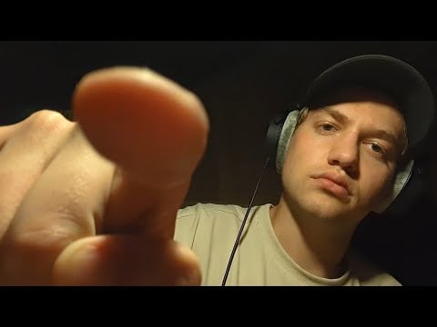 ASMR Up Close Hand Movements with Intermittent Sounds
