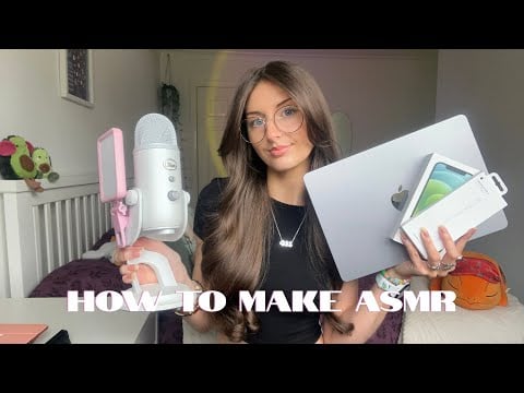 how I film my ASMR videos! (equipment tour)