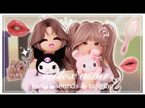 ꒰ roblox asmr 🌸 ꒱ ⋆˚࿔ THE TINGLIEST LAYERED MOUTH SOUNDS & TAPPING .ᐟ 𝜗𝜚˚⋆