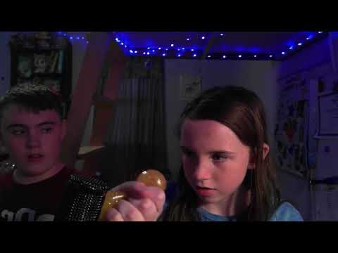 Tapping on squishy triggers with my older brother