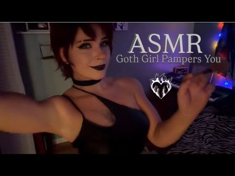 ASMR Goth GF Pampers You to Sleep 🖤 Personal Attention