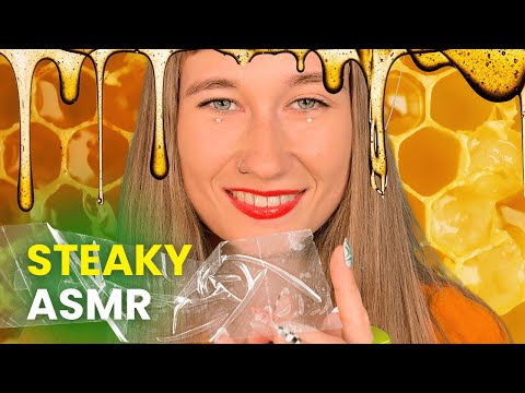 ASMR Sticky Layered Sounds (Honey Web Tingles & Deep Relaxation)