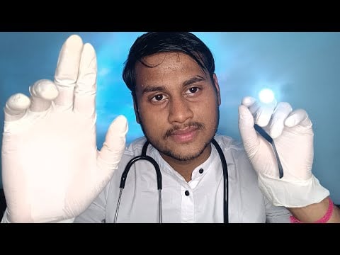 ASMR Cranial Nerve Exam 🧠 | Ultimate Doctor Check Up for Sleep & Tingles