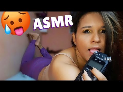 ASMR NA CAMA COMIGO 😵 #2    (sensibilidade absurda no tascam)