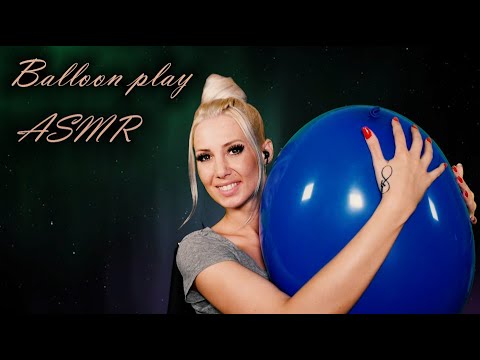 ASMR | BIG BALLOON PLAY - Blowing up, Scratching, Squeezing, Tapping 🎈