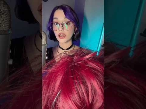 Saçlarına ne olmuş 😵‍💫 #asmr #türkçeasmr #mouthwhisper #visualtingle #güzellik #hairstyle