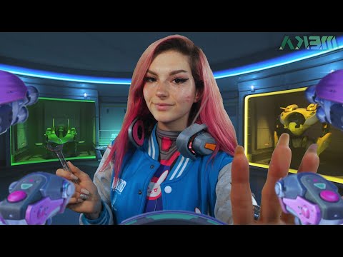 [ASMR] D.Va Mech Repair | Overwatch Role Play