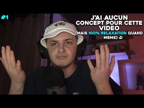 ASMR TAPPING, BRUIT DE BOUCHE (100 % RELAXATION)