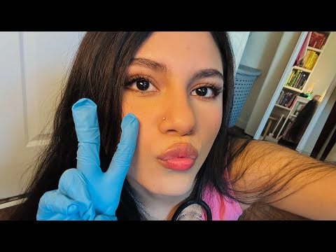 ASMR 2 min emergency cranial nerve exam