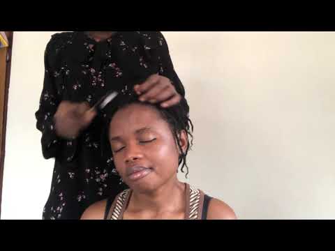 ASMR RELAXING SCALP SCRATCHING AND MASSAGE 