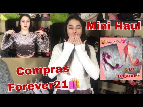 Compras🛍Forever21 y Zapatillas👠de 10 dolares💰😱Mini Haul/yolany