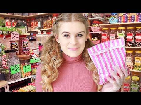 ASMR Candy shop - British sweet shop roleplay
