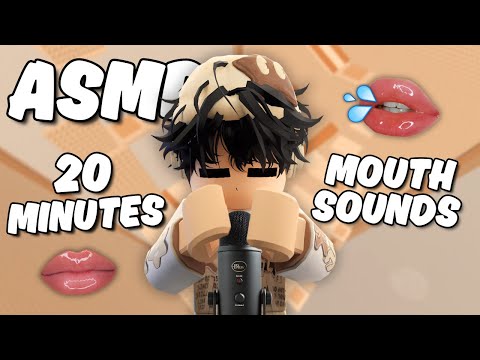 Roblox ASMR ~ 20 MIN PURE INTENSE MOUTH SOUNDS 👄 (NO TALKING)