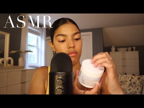 ASMR doing my makeup for the first time