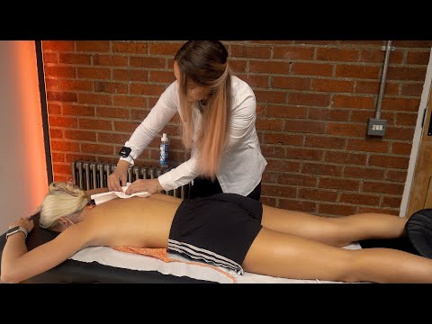 ASMR Deep Tissue Chiropractic Manipulations, Scalp, Face & Hair Pulling Massage