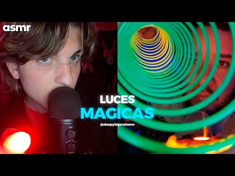 ASMR luces magicas con @SleepyLegendASMR