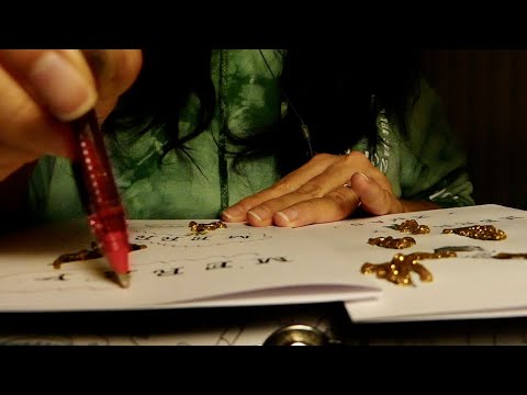 ASMR Advent Day 15 | Making Holiday Cards