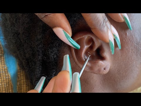 ✨ASMR✨DEEP EAR CLEANING for Good Sleep/ Multiple Tingles