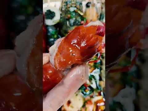 🦐🥢 Spicy seafood mukbang ASMR show #SpicySeafood #ASMRSeafood