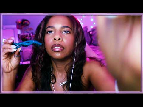 ASMR ✨ HAIR CLIPPING, BRAIDING, & BRUSHING 😌 Fast and Aggressive 1 Hour