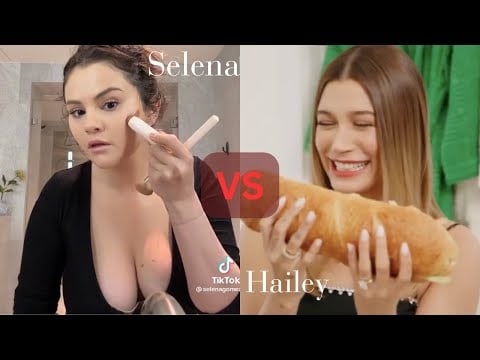 Selena Gomez VS Hailey Bieber | ASMR Battle