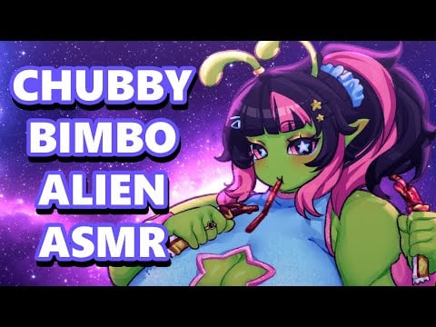 ASMR Chubby Alien ASMR | Kisses, Echo Ear Massage, Water Globes