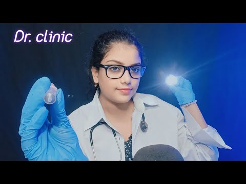 Fastest ASMR Medical ( Nerve Exam, Eye Exam, Ear Exam,Hearing Test,Face Exam,Teeth Check,lice Check)