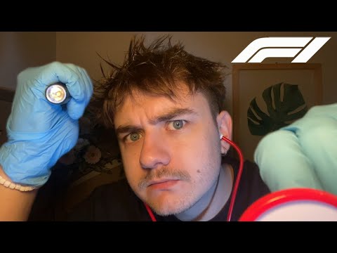ASMR - Examen Crânien Crash Formule 1 en 17 minutes !