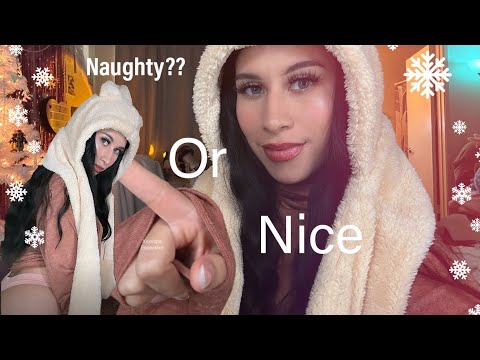 Naughty or Nice ASMR TEST