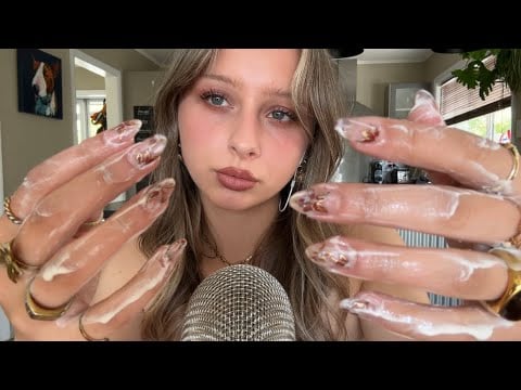 ASMR | Hand Sounds & Movements (Ring Sounds, Lotion Sounds, Close Up)