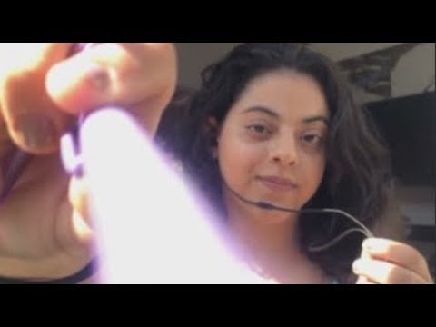 ASMR - Hand movements, mouth sounds & camera touching