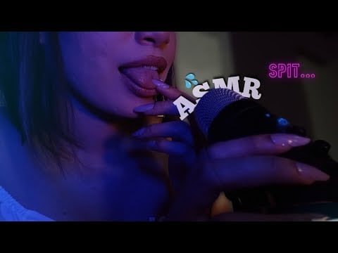 [ASMR] Spit Paint*ng Very wet 🤤