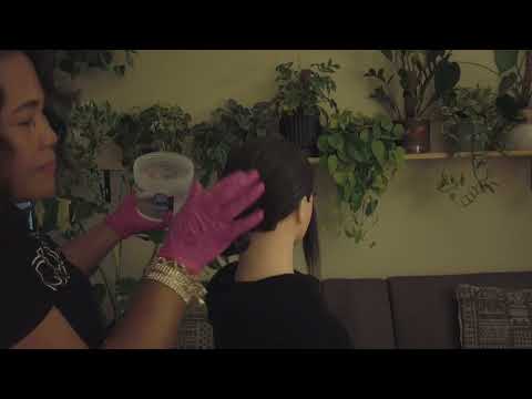 ASMR Perfectionist Slick Back Hairstyle | Make Up Application’s, Hair Fixing - Finishing Touches