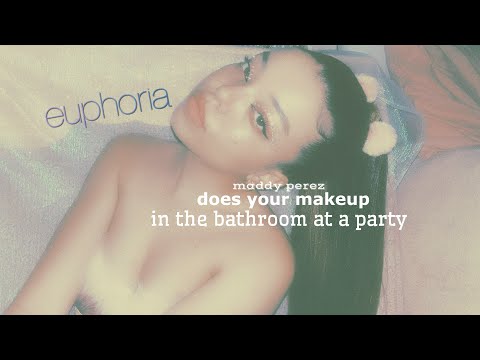 asmr// EUPHORIA ! maddy perez fixes you up in a bathroom at a party ♡