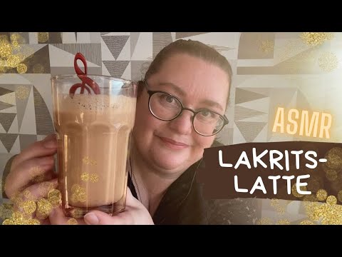 ASMR på svenska (lofi): Lakritslatte med hallon