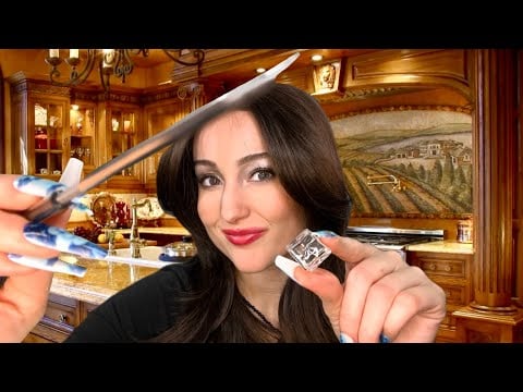 ASMR Ear Piercing by Your New Jersey Italian Aunt Roleplay