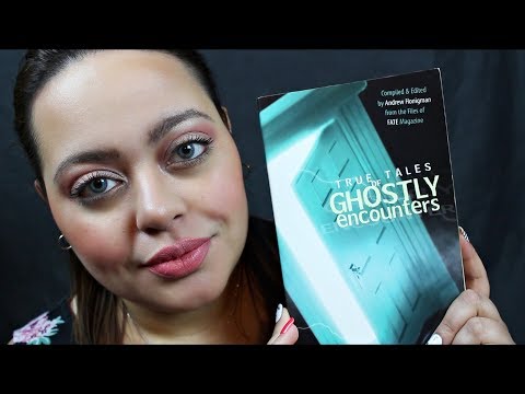 ASMR| Ghostly True Tales with Fire Crackling