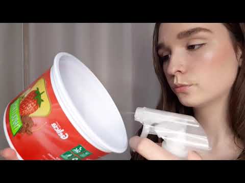 ASMR SONS DE BORRIFADOR COM ÁGUA (sons molhados)