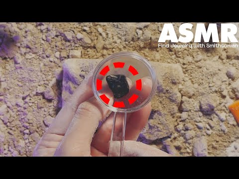 ASMR⛏ 잠이 솔솔 오는 발굴 현장ㅣ보석 캐기💎ㅣ스미스소니언