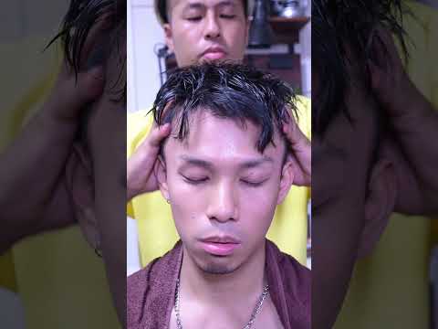 【ASMR】　Head Spa Massag 💆#relax #asmrmassage #massage #headmassag #barbershop #massagetherapy
