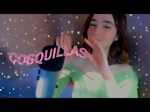 ASMR Mic scratching Con EFECTOS  de sonido 😴💅