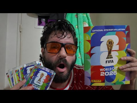 ASMR FIFA COUPE DU MONDE 2026 HAUL / DÉCOUVERTE ALBUM PANINI + OUVERTURE STICKERS 