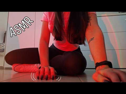 ASMR ♡ floor tapping & scratching (caseirinho)