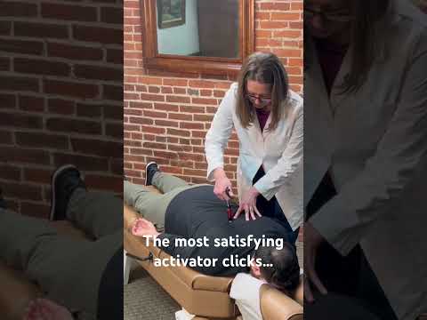 The TINGLIEST Activator Clicks (Chiropractic ASMR) #chiropracticasmr #asmr #satisfyingsounds