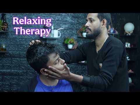 Gentle Forehead Stroking ASMR for Mental Calm & Deep Sleep | Temple Pressure Relaxation #headmassage