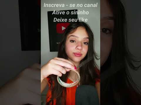 ASMR GATILHOS SUAVES   Luiza Aro #shorts