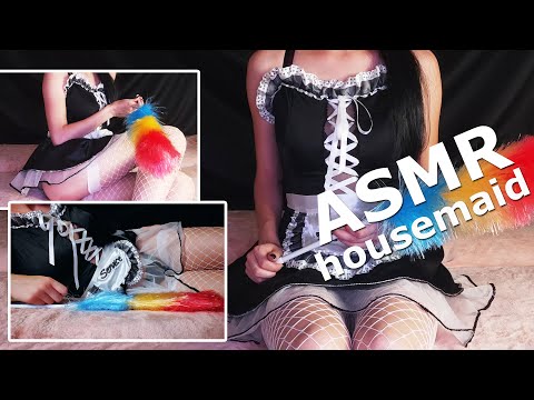 ASMR Maid Making You Sleepy / Maid SCRATCHING / NO TALKING