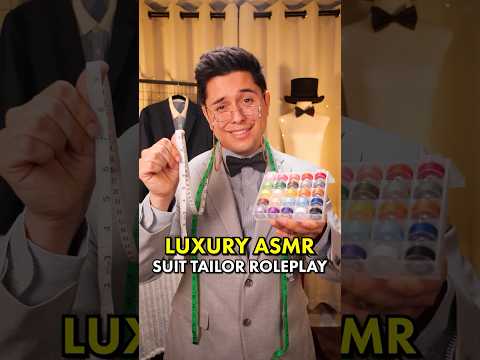 Luxury Suit Tailor Measures You Perfectly | ASMR Roleplay
