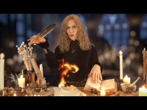 Magic Academy ASMR (witch hat atelier inspired roleplay) 